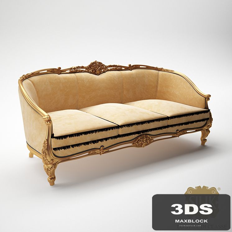 Classic sofa Adone (Silik)