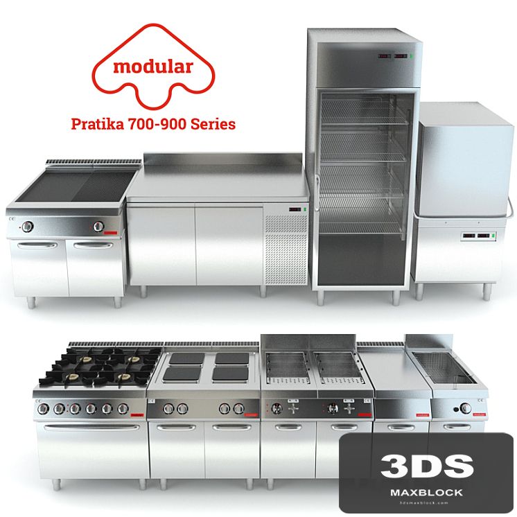 Professional kitchen Modular - collection Pratika