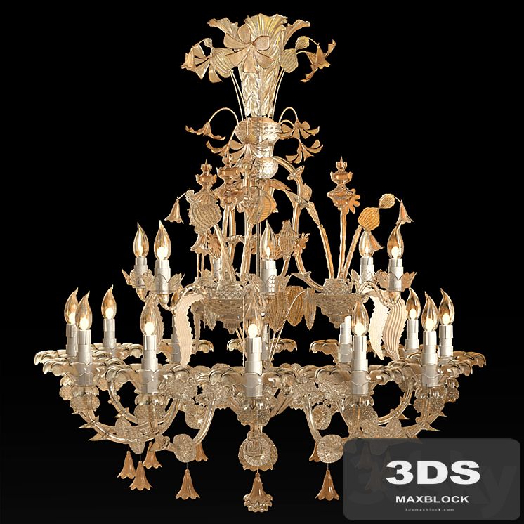 Chandelier Arte Veneziana LV20 / 12 + 6