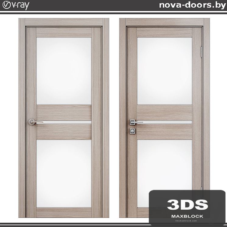 Doors Dominica (eco-blanket) 600 oak smoky.