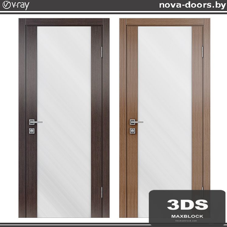 Doors of Dominica (eco-blanket) 200 oak gray \ 200 walnut led.