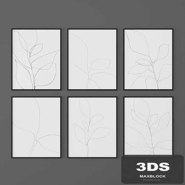 Set of Botanical Posters from MinimalInstant.