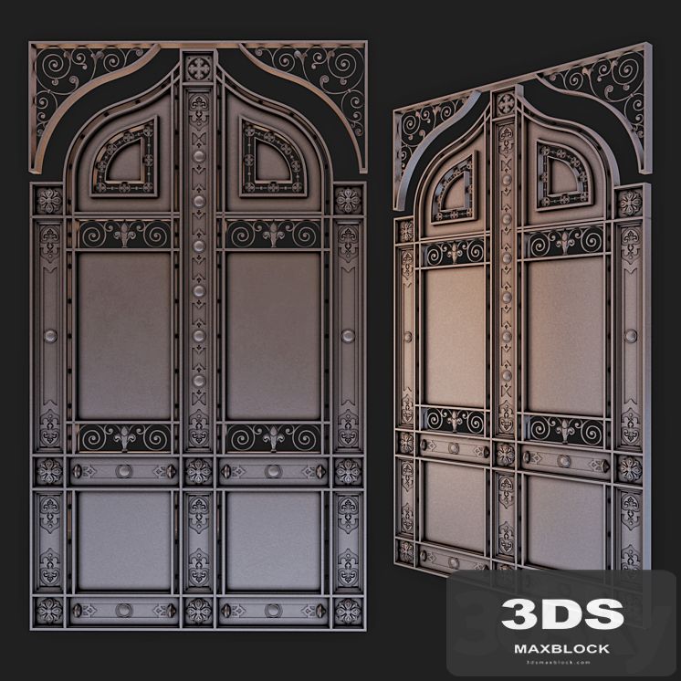 Wrought iron gates 2