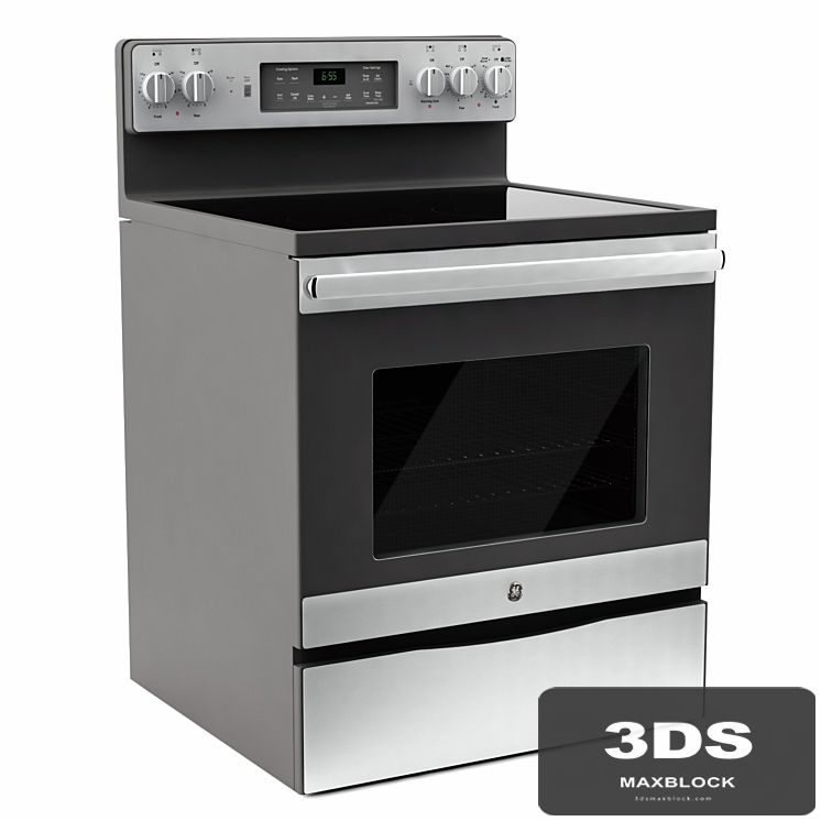 GE Free-Standing Electric Cooker JB655SKSS