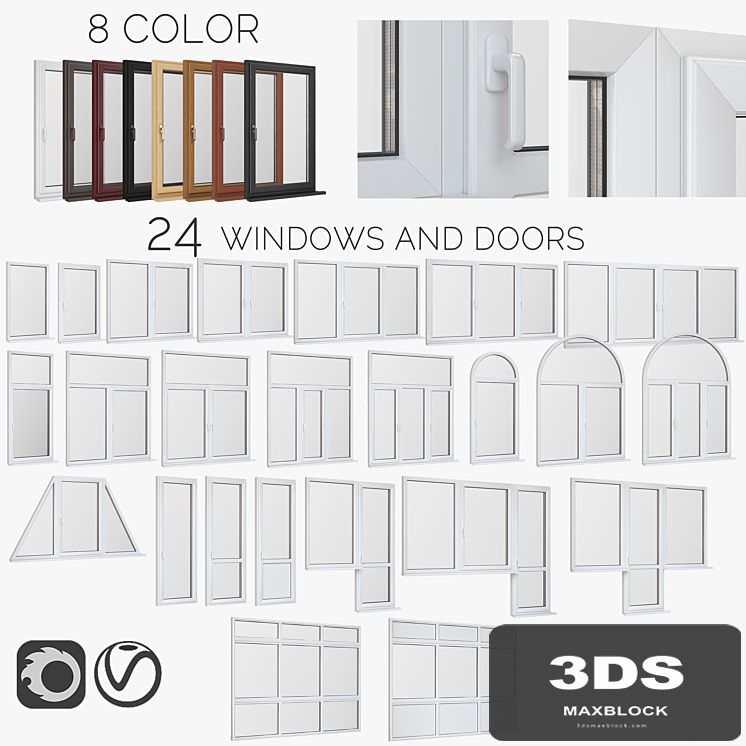 Windows, PVC doors