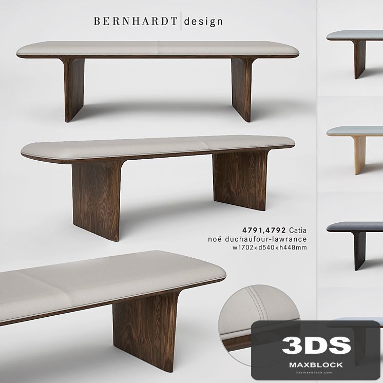 Bernhardt Design Catia Bench