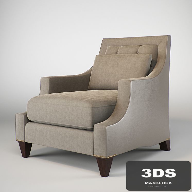 Baker max club chair 6130c-1