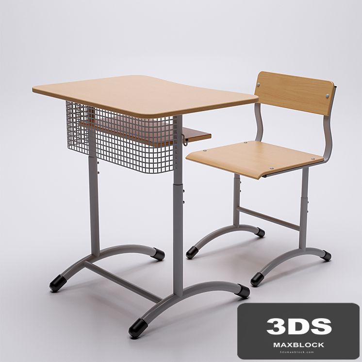 Chair and student's desk "Extra"