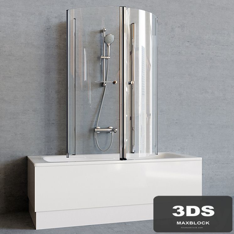 Roca Bath with Samo Shower