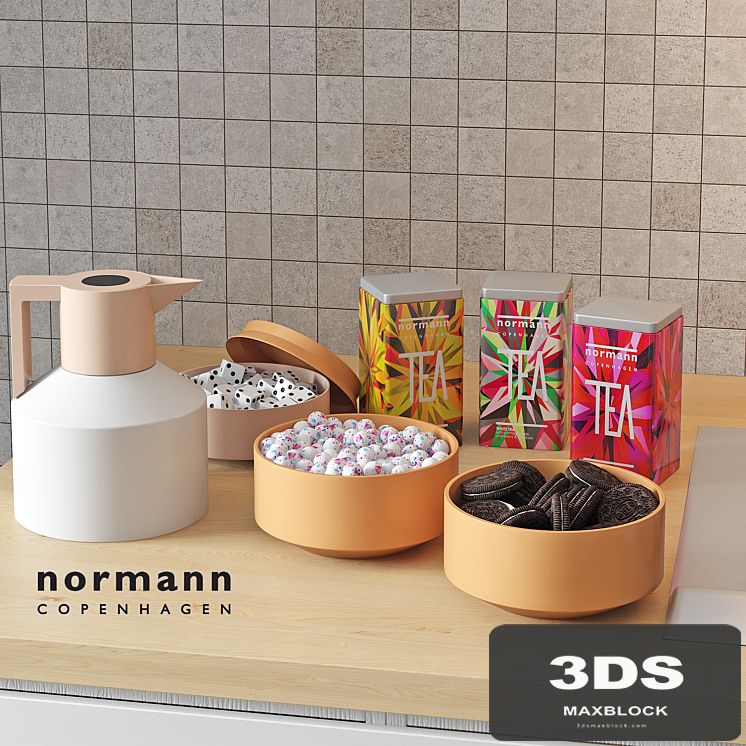Geo Orange Decor