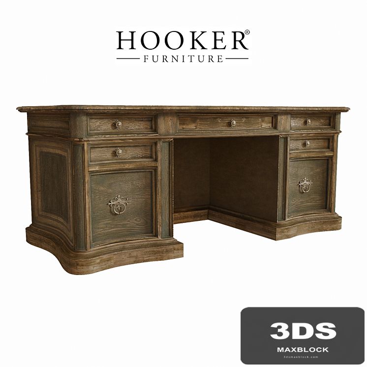Hooker Furniture St. Hedwig Executive Desk