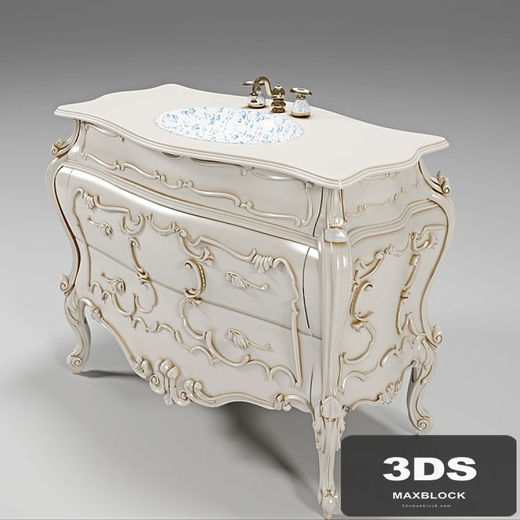 dresser with umivalnikom