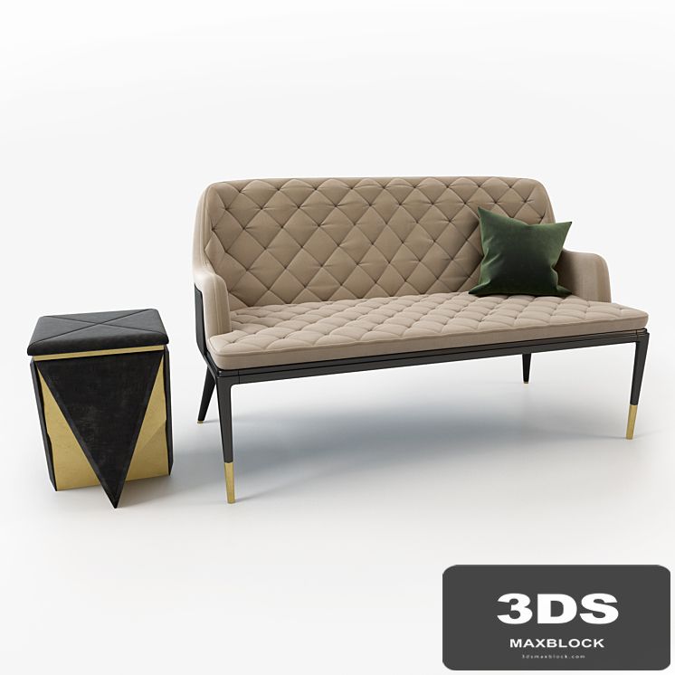 Charla two seat sofa