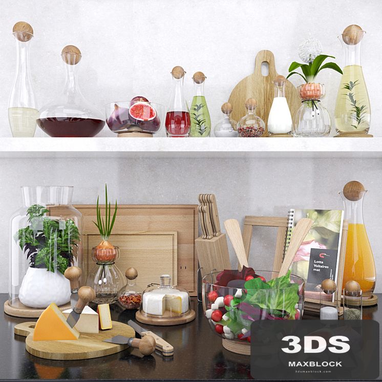 Kitchen set by Sagaform