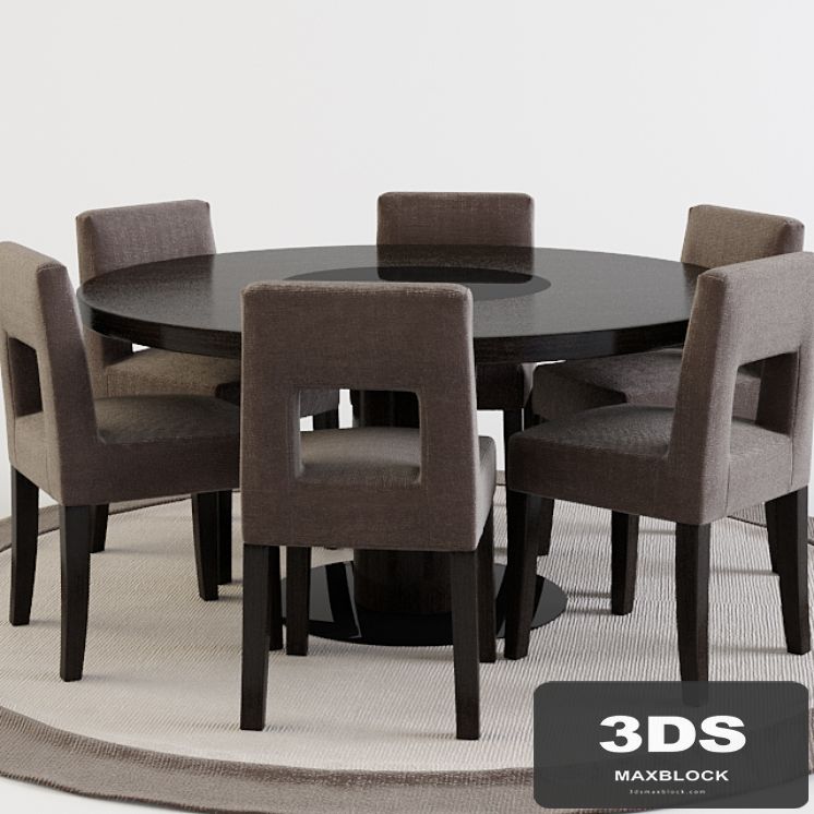 Table + chairs contemporary