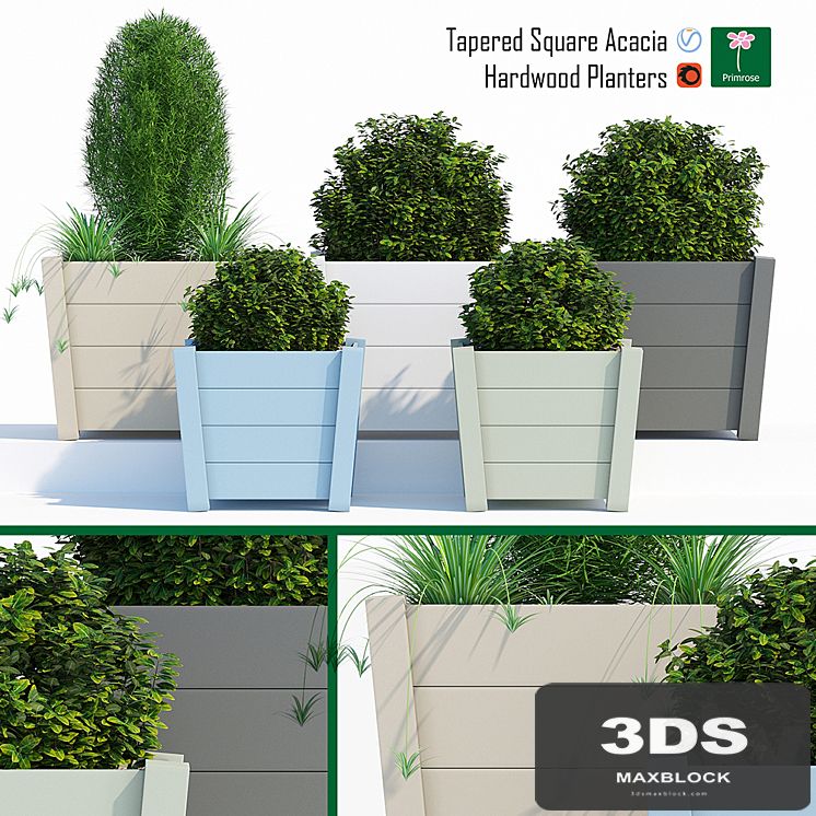 Hardwood planters 2