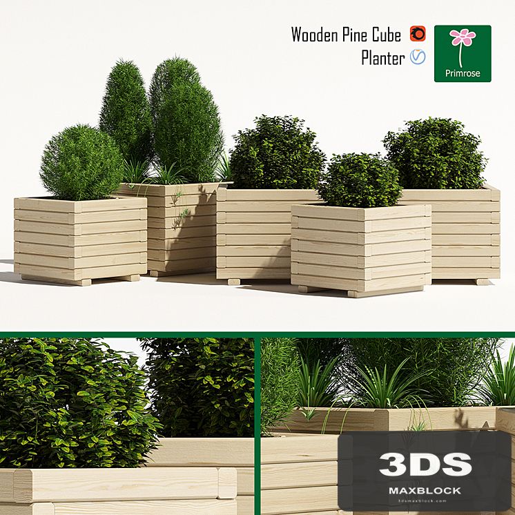 Cube planter