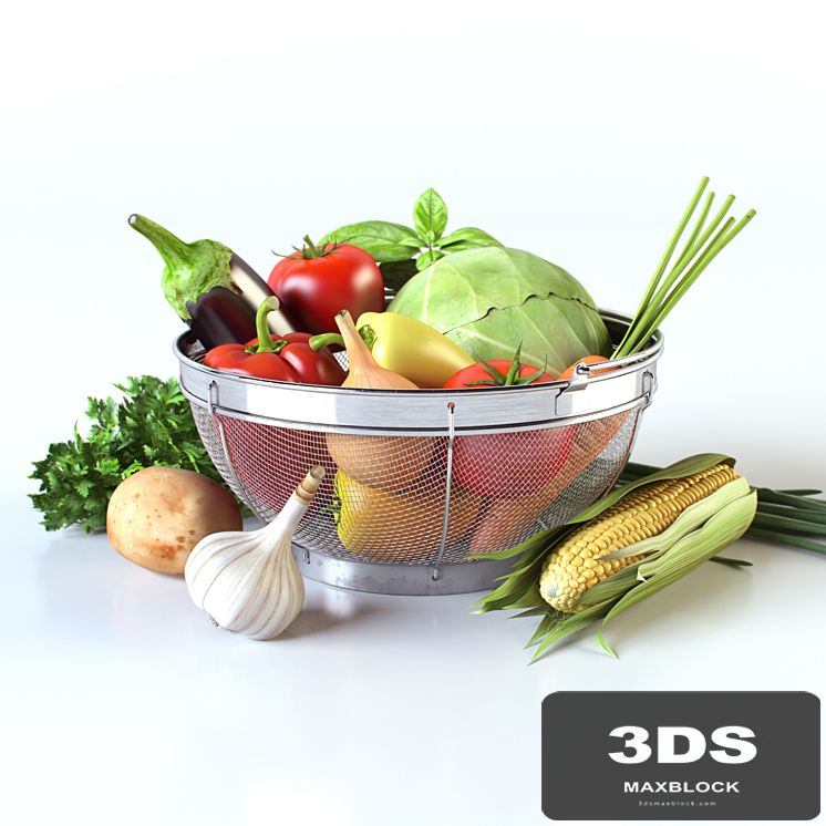 Vegetables in the basket