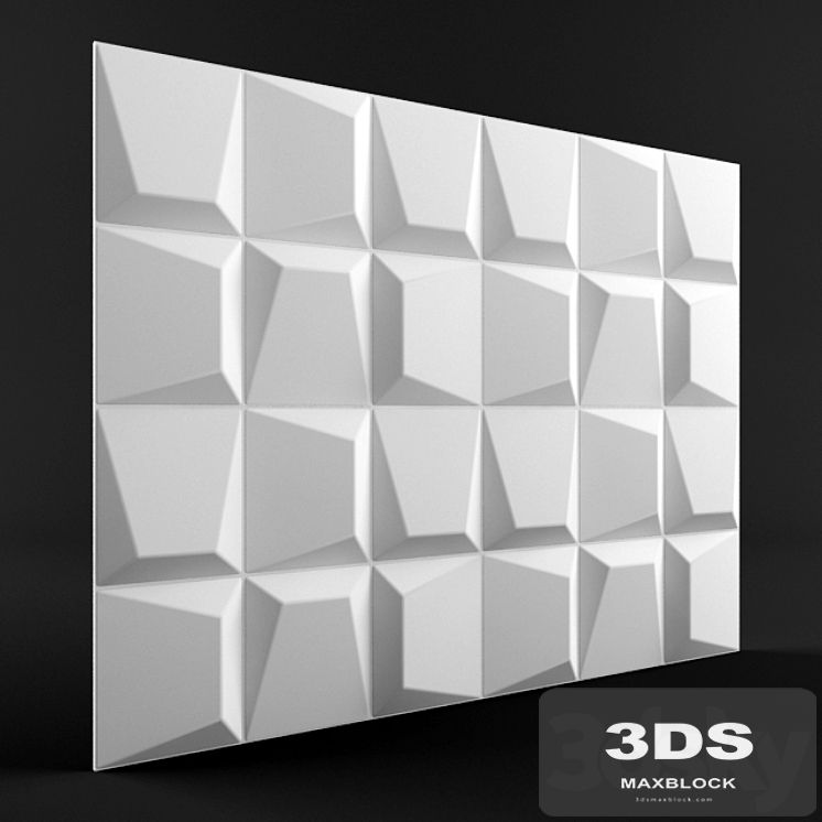Mosaic 3D panel (bamboo)