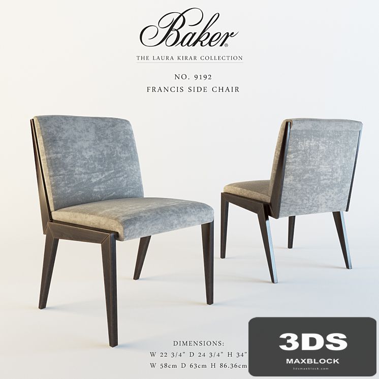 BAKER_No. 9192_Francis Side Chair