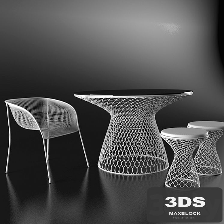 table + chairs (garden)