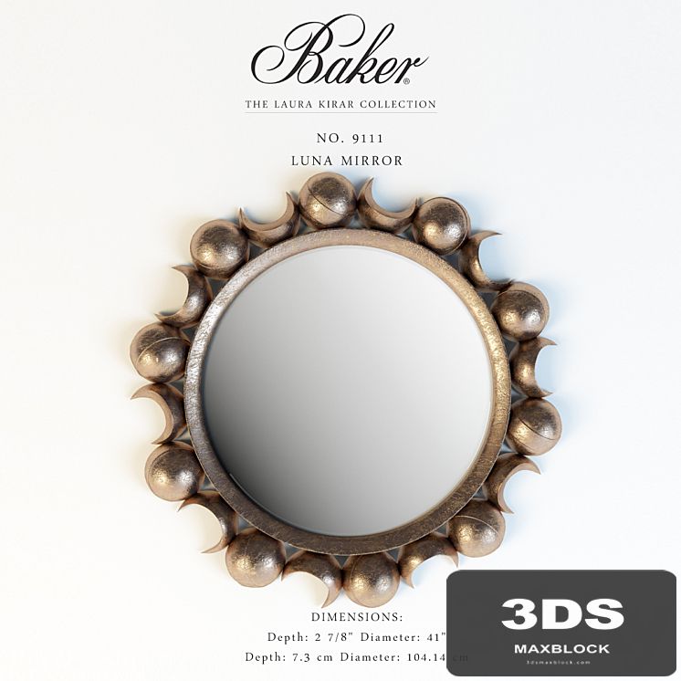 Baker_No. 9111_Luna Mirror