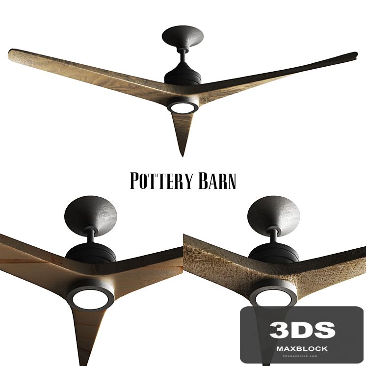 Pottery barn Spitfire IndoorOutdoor Ceiling Fan