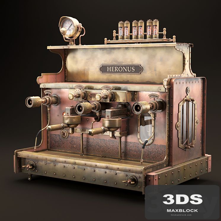 steampunk coffee machine
