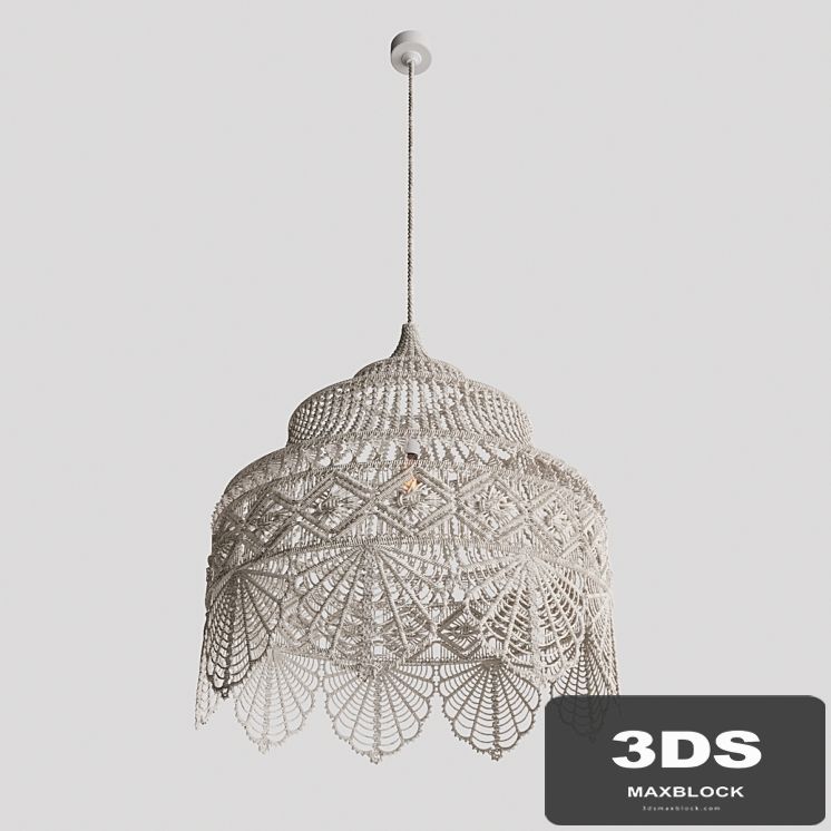 Macrame Đ¡handelier
