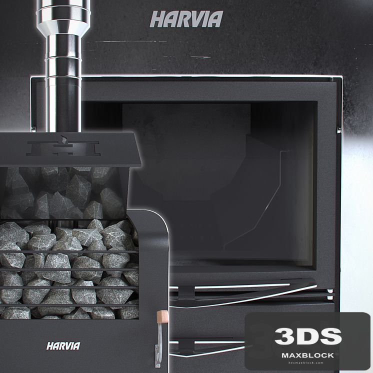 Woodburning stove Harvia Classic 400 Top Duo
