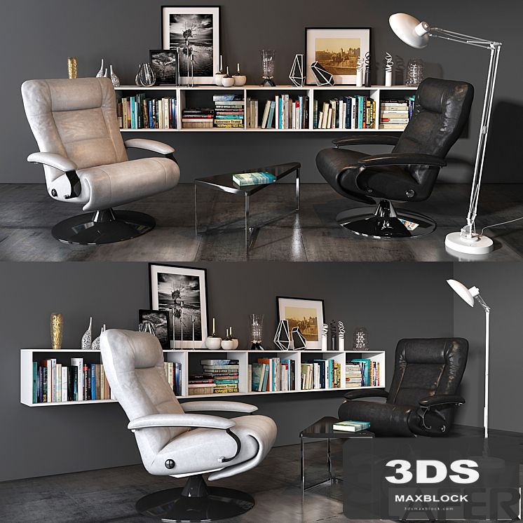 Lafer thor reclining chair set