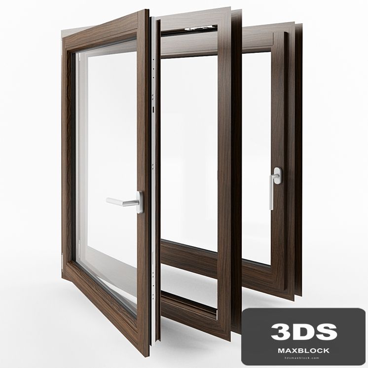 Windows detailed with tripple glazing