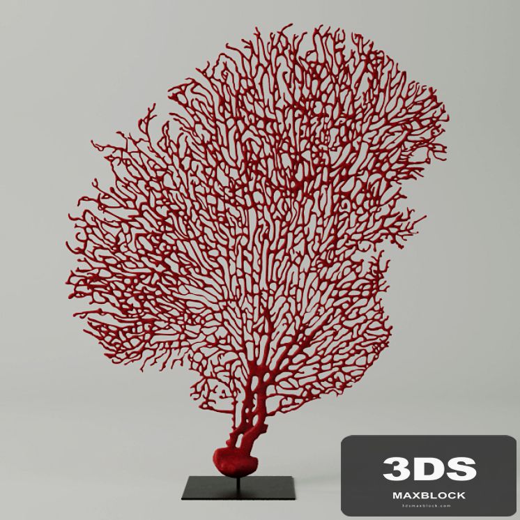 Red Gorgonaria Decoration