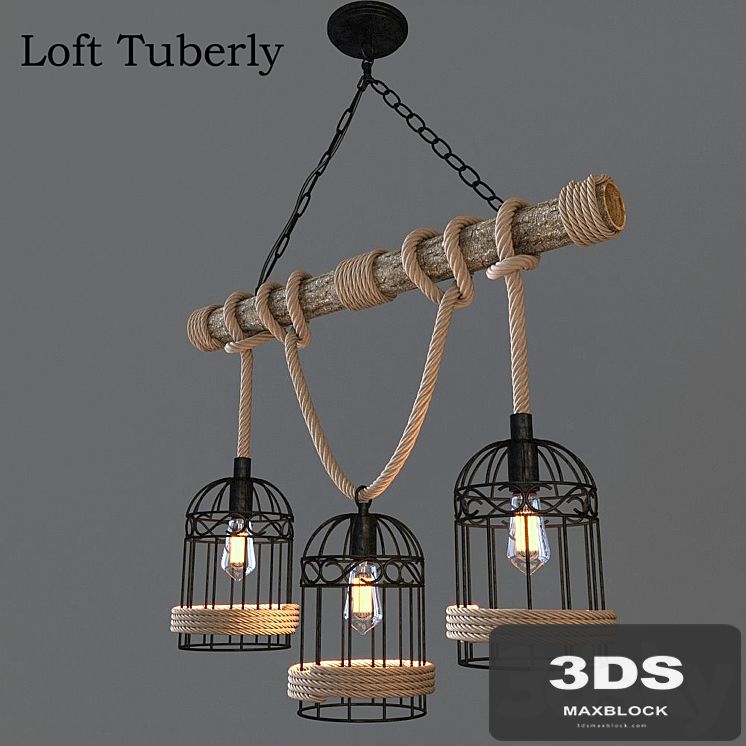 Ceiling chandelier Loft Tuberly