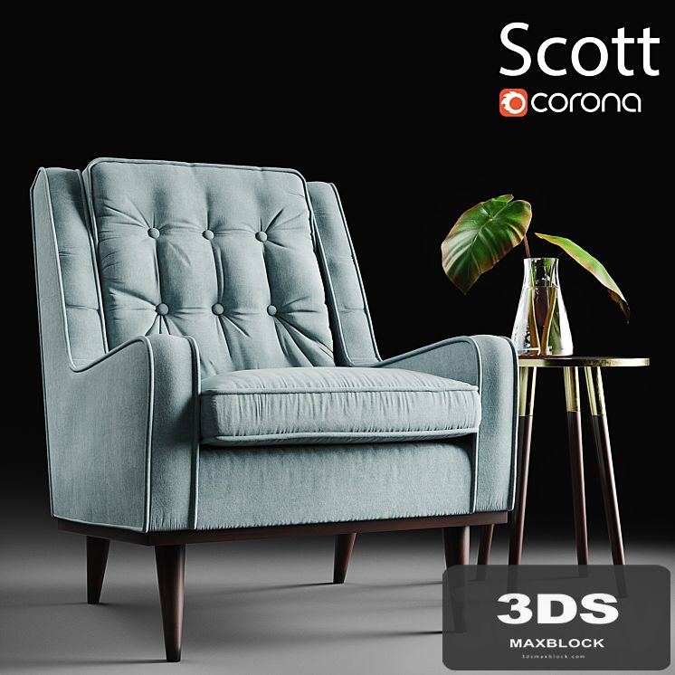 Scott armchair