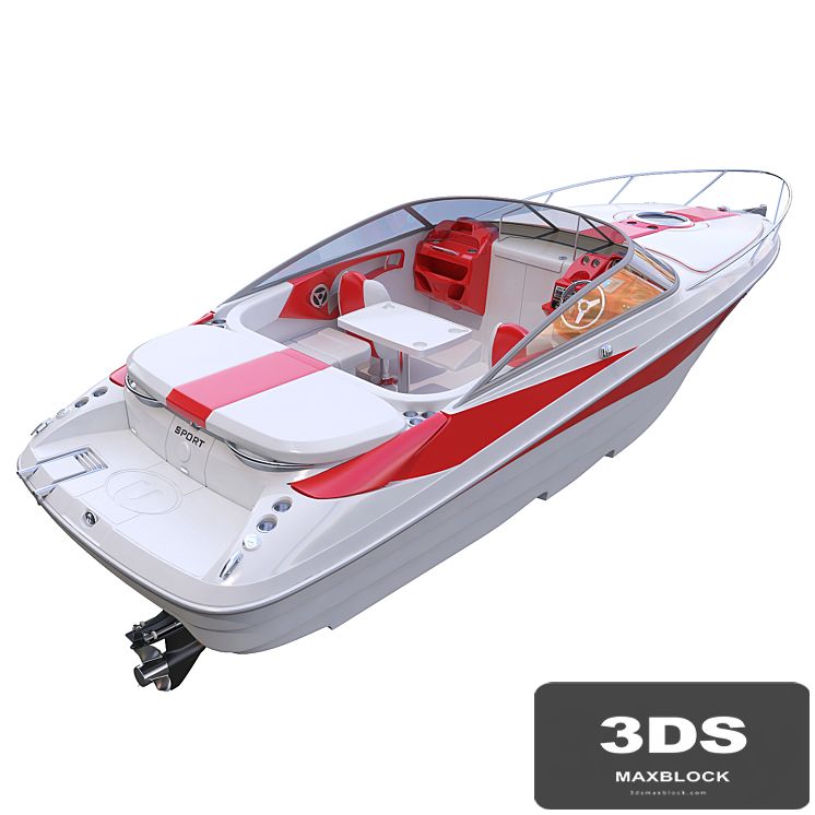 Speed ​​sea boat