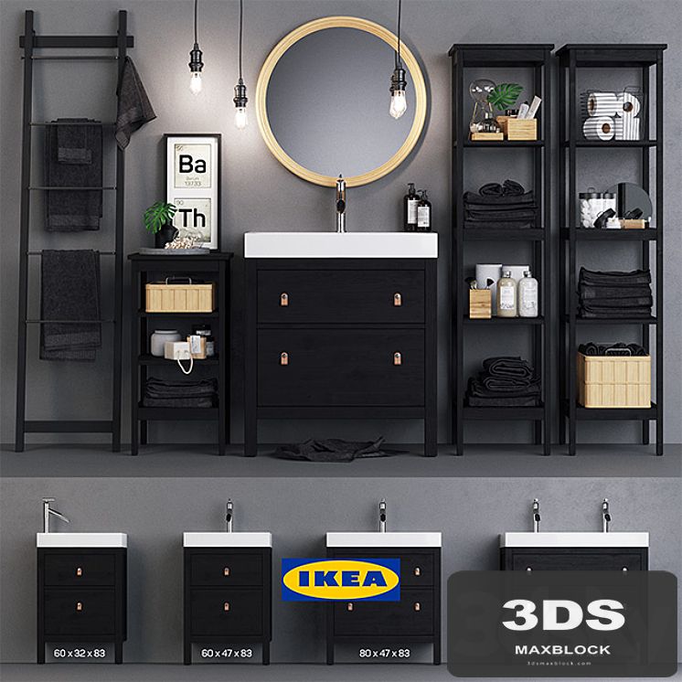 Hemnes Bath Set
