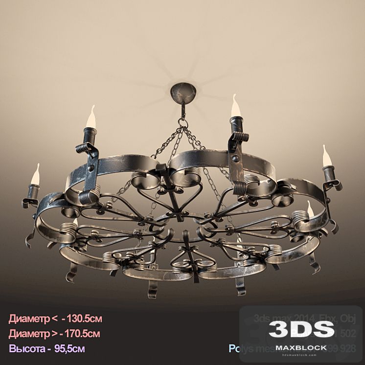 Chandeliers Forged