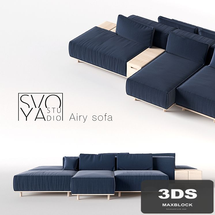 Airy Sofa by SVOYA studio