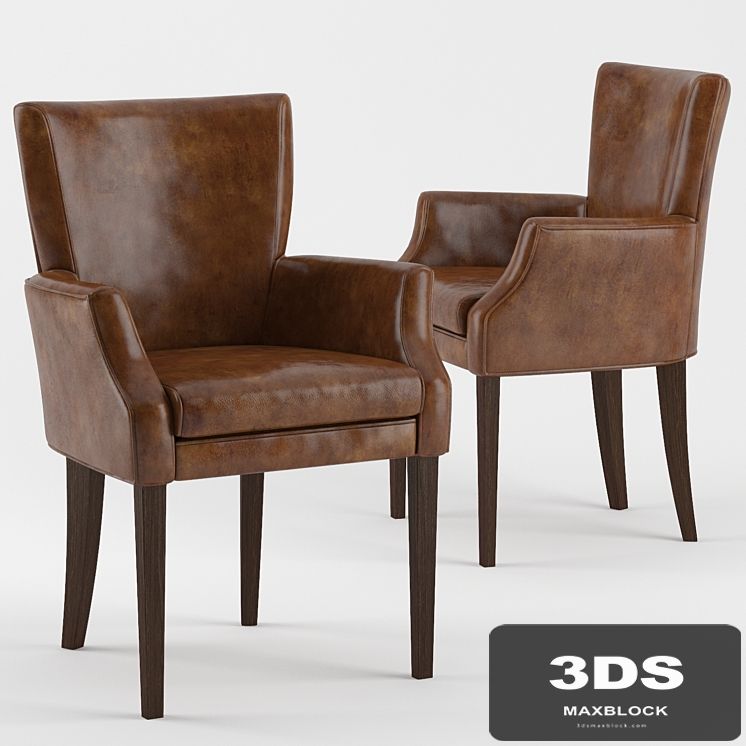 B &amp; B Leather Armchair