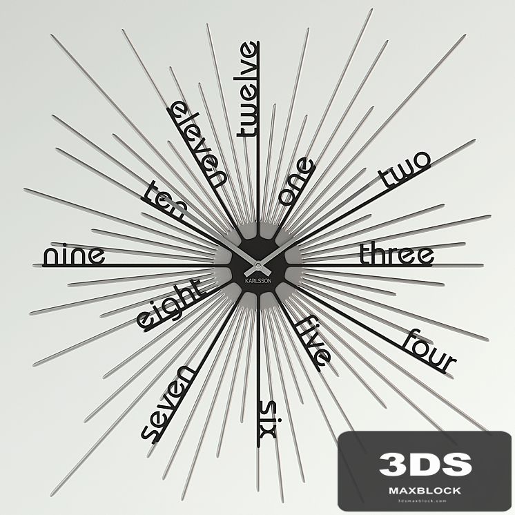 Wall clock KARLSSON