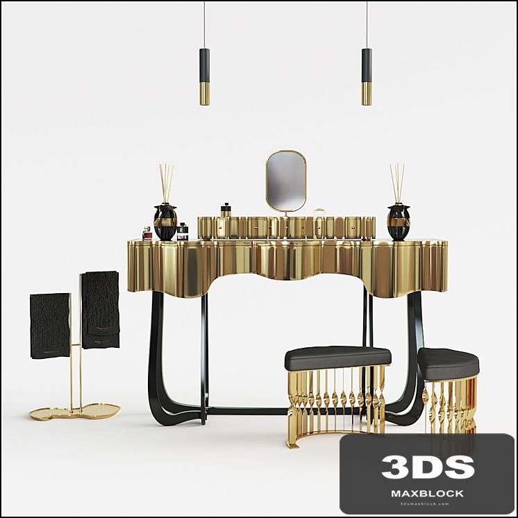 SINUOUS DRESSING TABLE