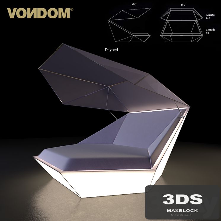 Vondom / Faz Daybed Parasol
