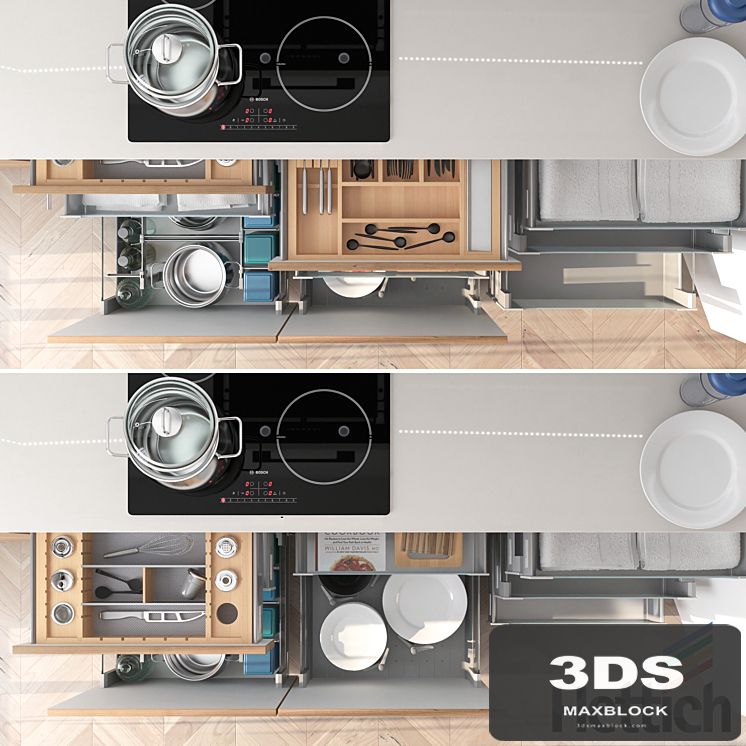 Drawers and their filling