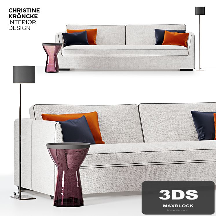 Gatsby Style Sofa by Christine Kroencke