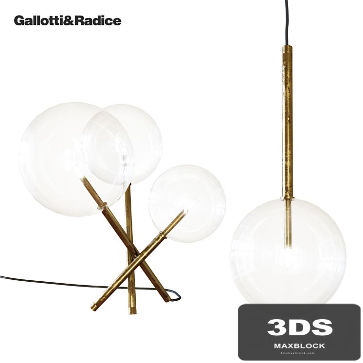 Galotti & Radice Bolle Tavolo 3, Bolle Sola