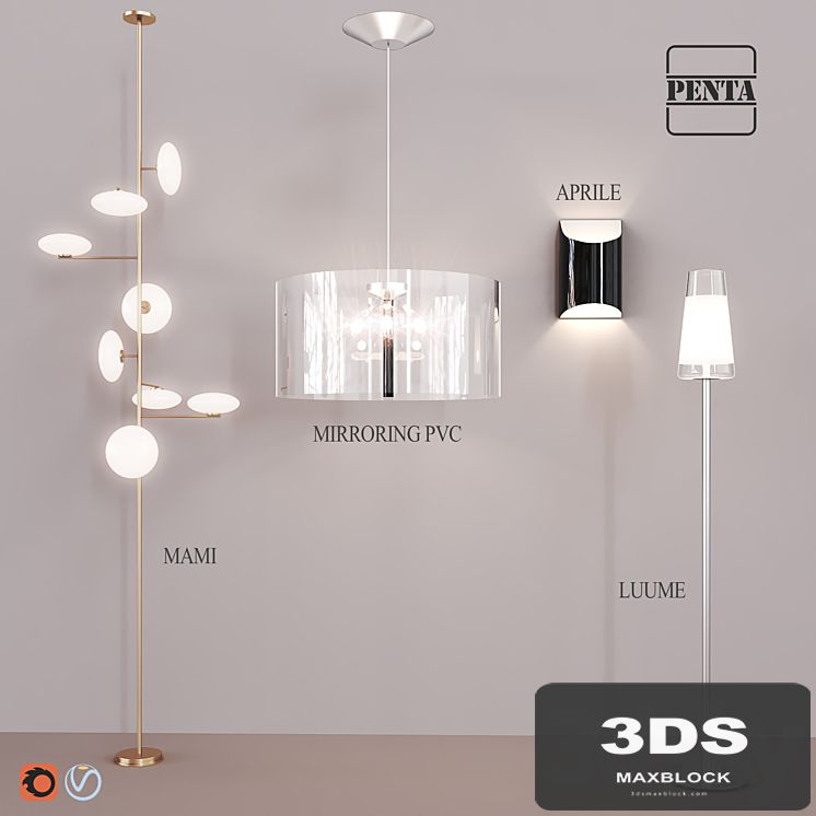 Pentalight lighting set