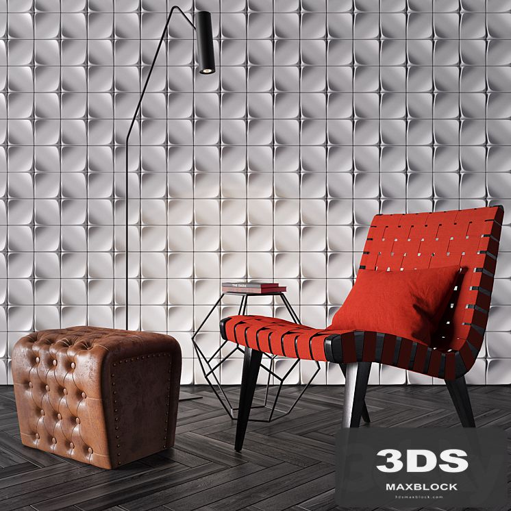 Risom chair set