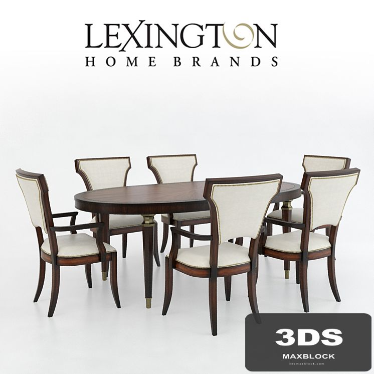 Lexington Drake Oval Dining Table + Seneca Chair