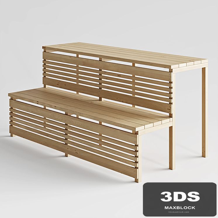 Shelves in the bath